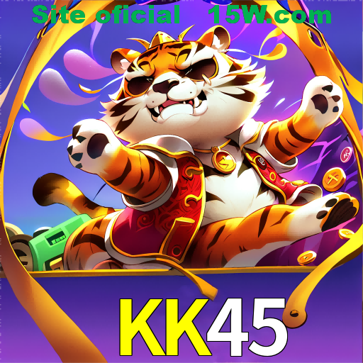 Imagem promocional da KK45 mostrando a plataforma e suas vantagens